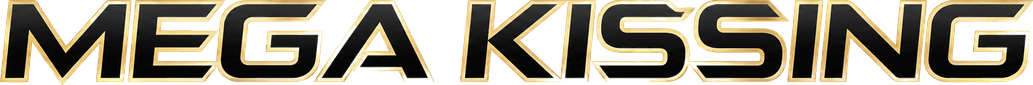 mega kissing logo